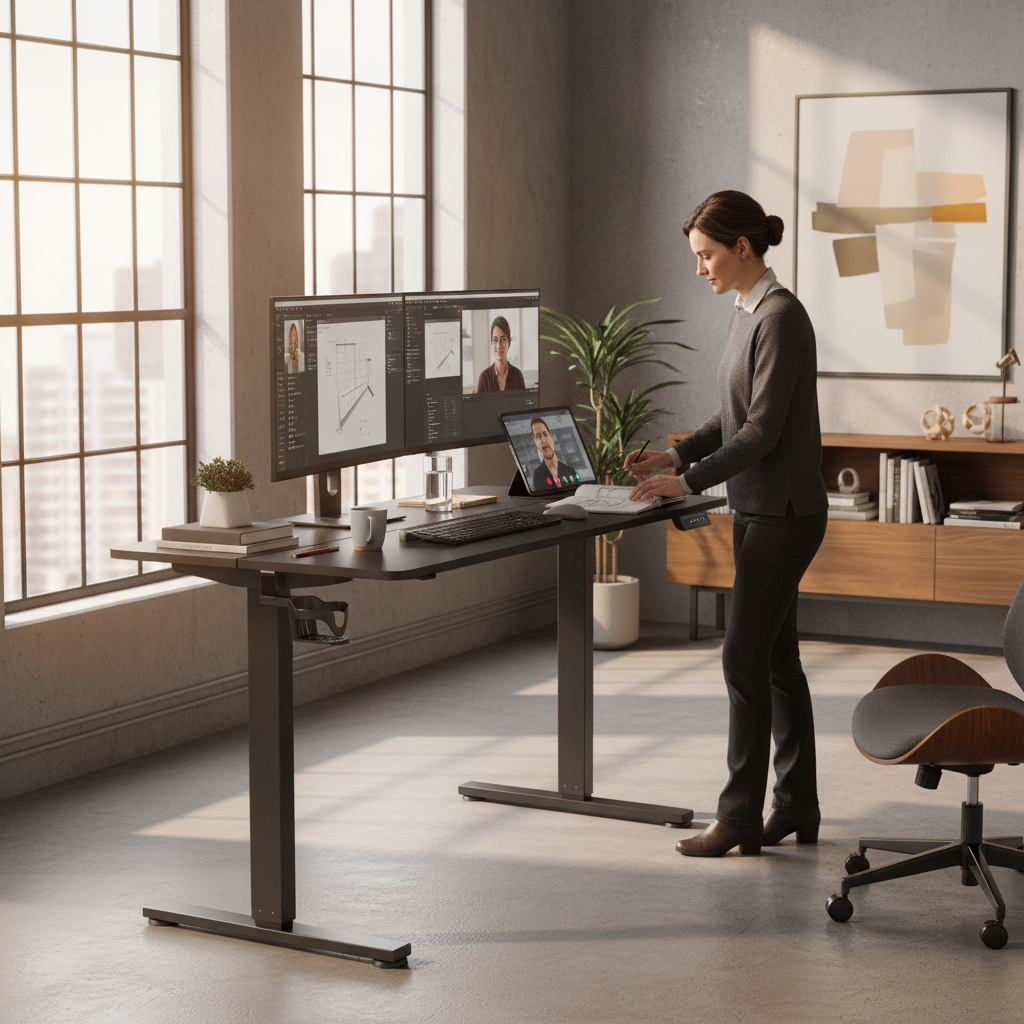 Height-Adjustable Smart Desk