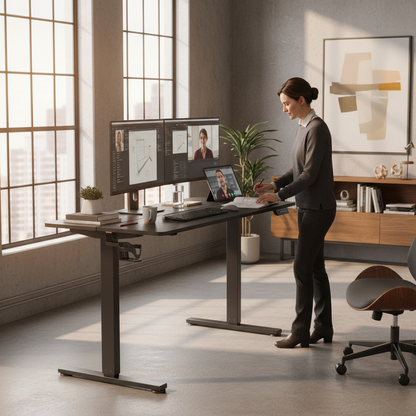 Height-Adjustable Smart Desk