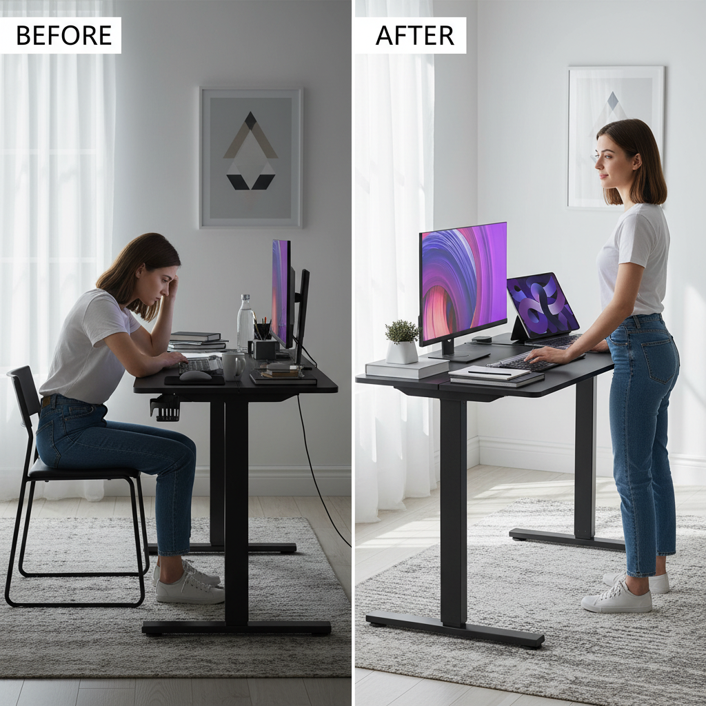 Height-Adjustable Smart Desk